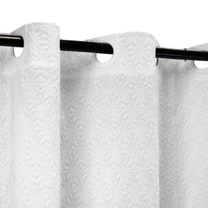 Cortina De Ba&ntilde;o Nautica Home 180x180cm Dise&ntilde;o 3d Copos