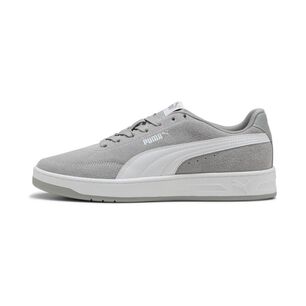 Zapatilla Puma Court Classic Clean Sd Hombre Gris