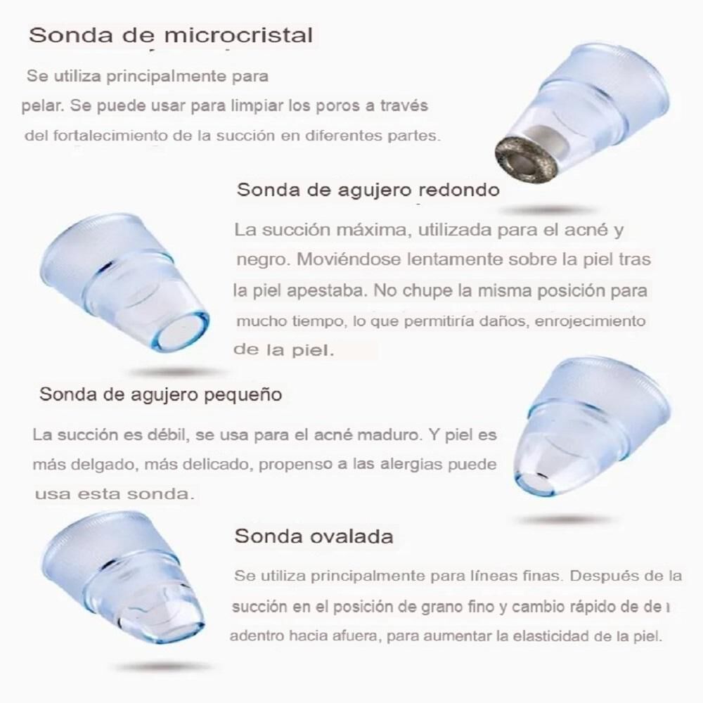 Removedor Extractor Puntos Negros Espinillas Y Limpia Poros image number 2.0