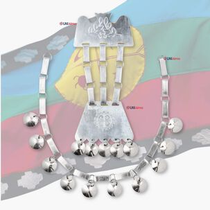 Collar Trapelacucha Mapuche Machi Aluminio Fiestas Patrias