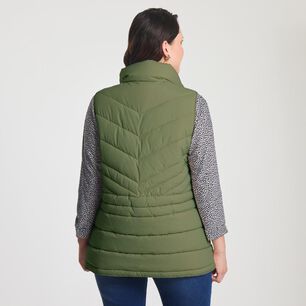 Parka Sin Mangas Cuello Alto Mujer Sexy Large