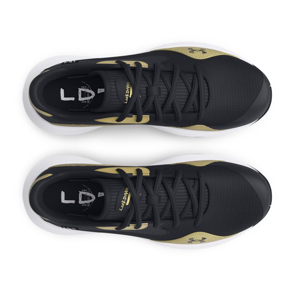 Zapatilla Basketball Unisex Under Armour Ua Lockdown 7 Low Black image number 3.0