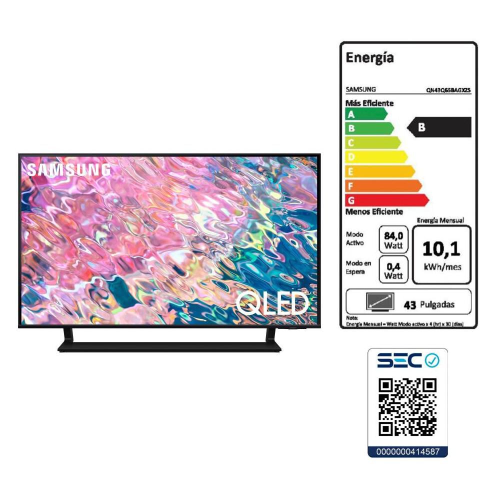 Qled 43" Samsung Q65B / Ultra HD 4K / Smart TV image number 1.0