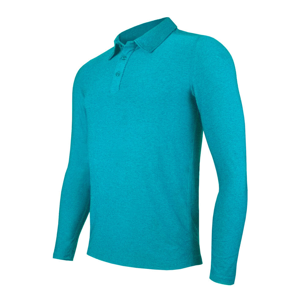 Polera Dry Fit Manga Larga Con Cuello Pale Hombre image number 1.0