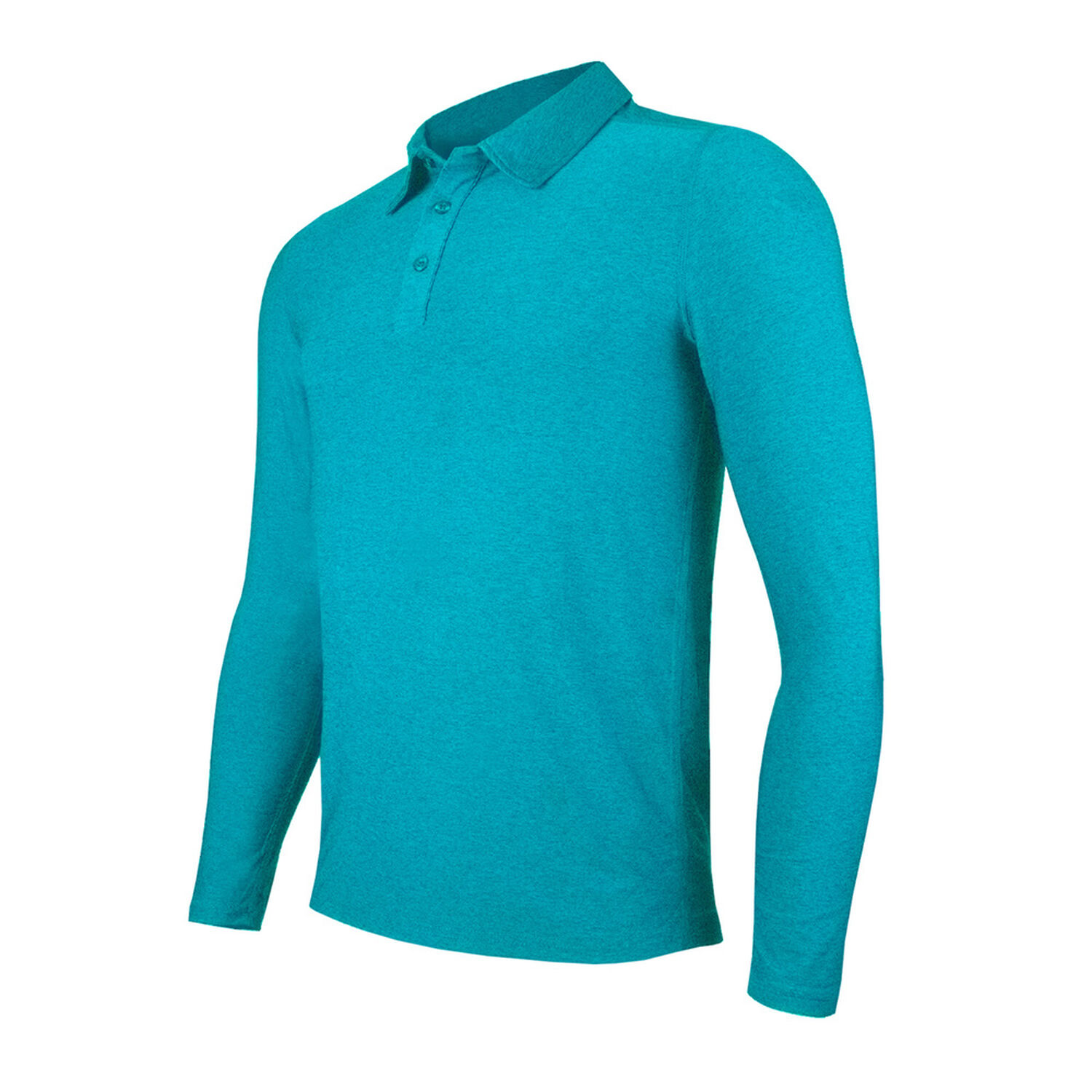 Polera Dry Fit Manga Larga Con Cuello Pale Hombre image number 1.0