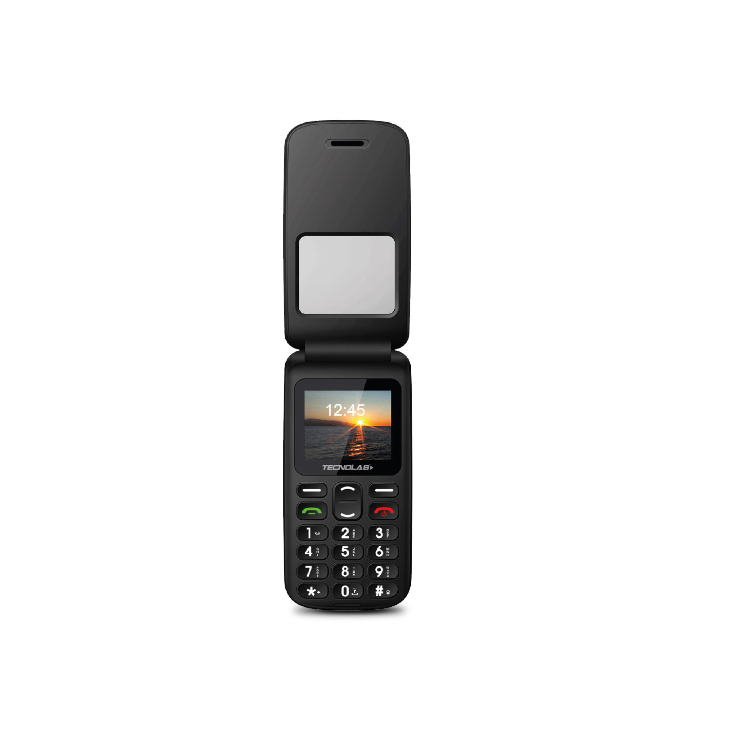 Celular Senior Adulto Mayor Modelo Almeja Color Rojo - Ps image number 0.0
