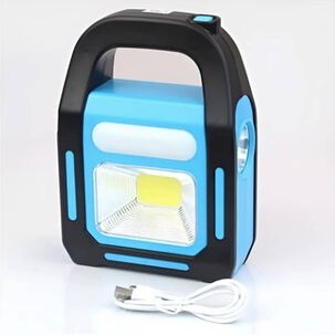 Linterna Led Solar 3 En 1 Usb Recargable