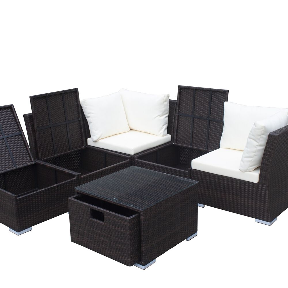 Juego Living Terraza Fresno Chocolate 5 Personas image number 8.0