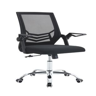 Silla De Oficina Ejecutiva Liverpool Ergonomica Color Negro Bm-813 Arthome