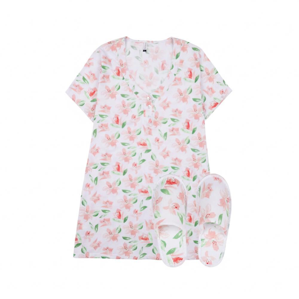 Camisola Mujer Lesage + Pantuflas image number 0.0