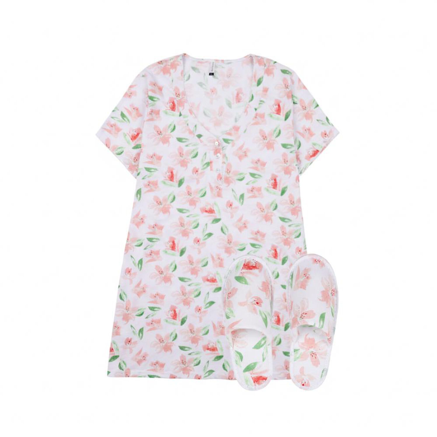 Camisola Mujer Lesage + Pantuflas image number 0.0
