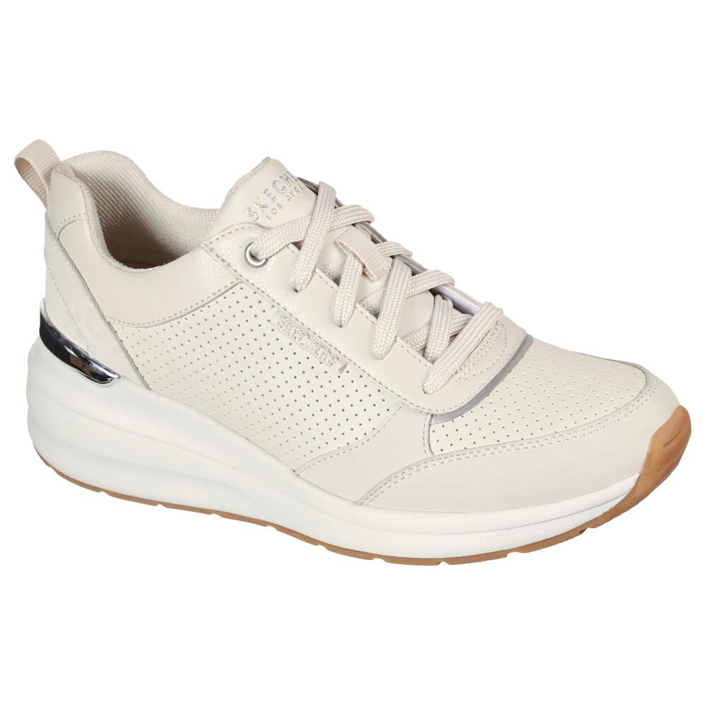 Zapatilla Urbana Mujer Skechers Billion Beige image number 0.0