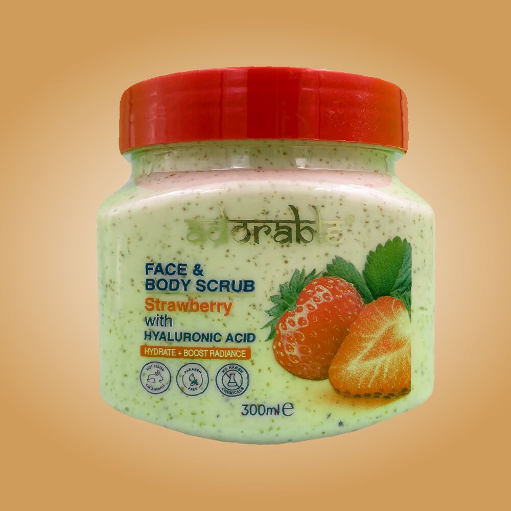 Adorable Exfoliante Frutilla & Acido Hialurónico 300 Ml image number 1.0