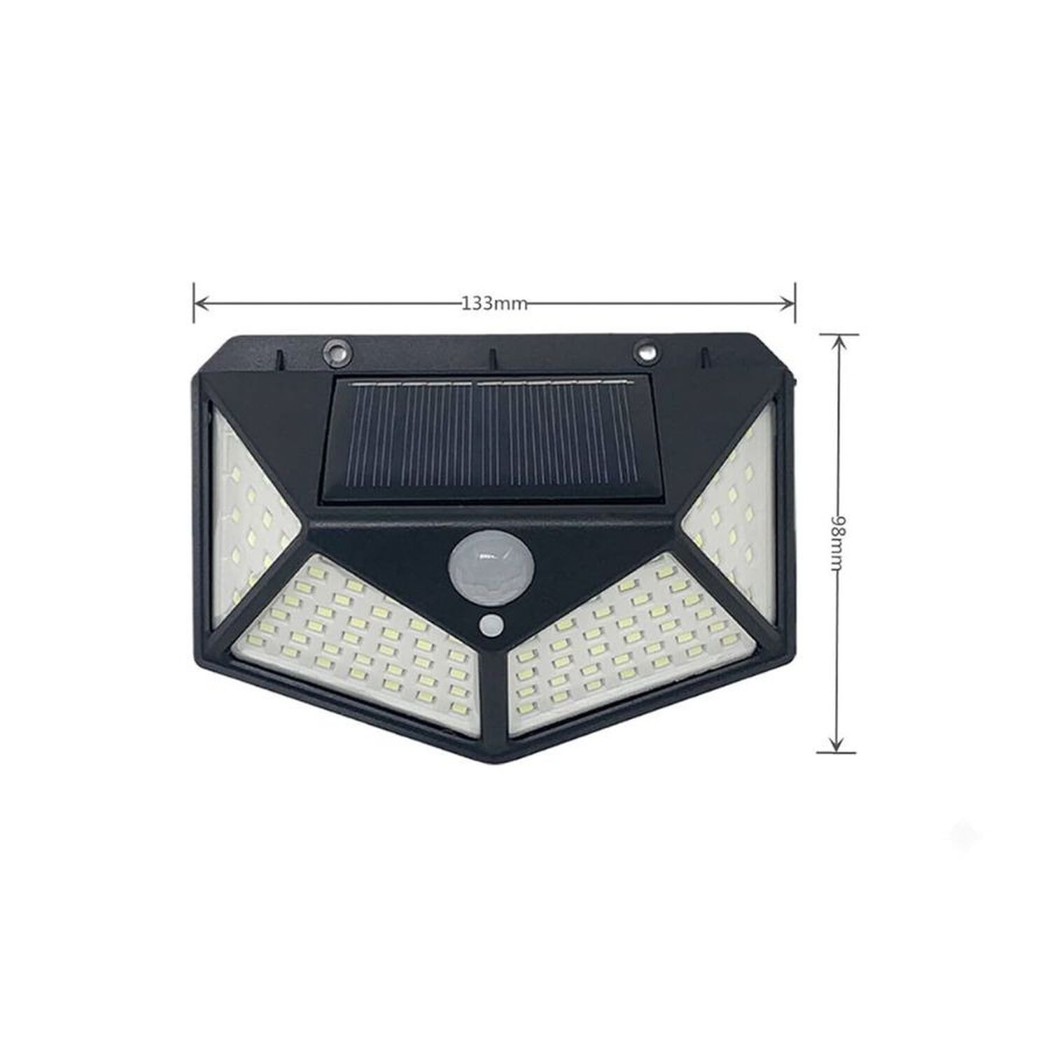 Aplique Solar Impermeable Sensor Movimiento Para Jard&iacute;n Y Exterior image number 3.0