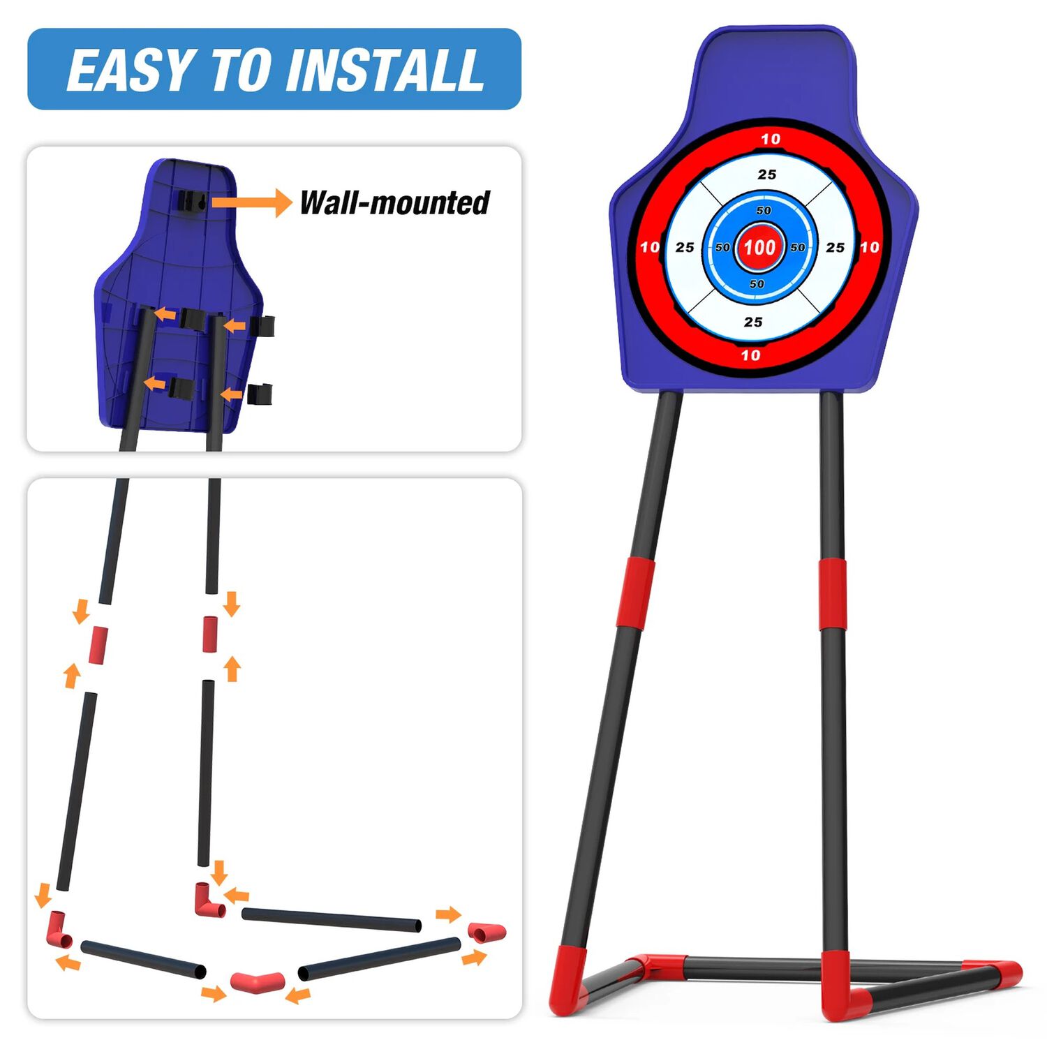 Set De Tiro Al Blanco Para Ni&ntilde;os Juguete De Arco Y Flecha image number 2.0