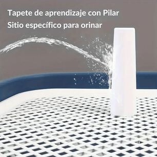 Ba&ntilde;o Inodoro De Entrenamiento Para Perros Con Pilar Urinario