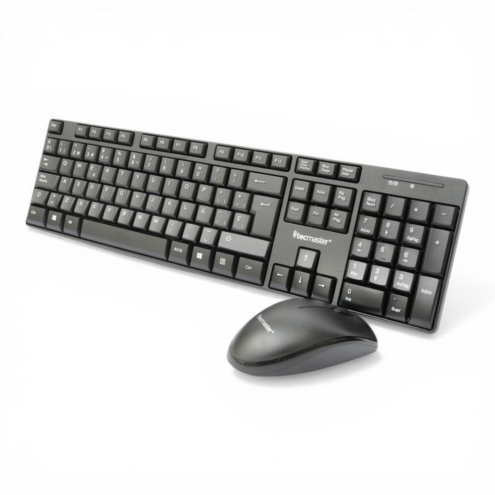 Kit Teclado Y Mouse Inalambrico Tecmaster Multimedia 100512 image number 5.0