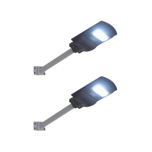 Pack 2 Luminaria Led 100 W Solar Contra Agua