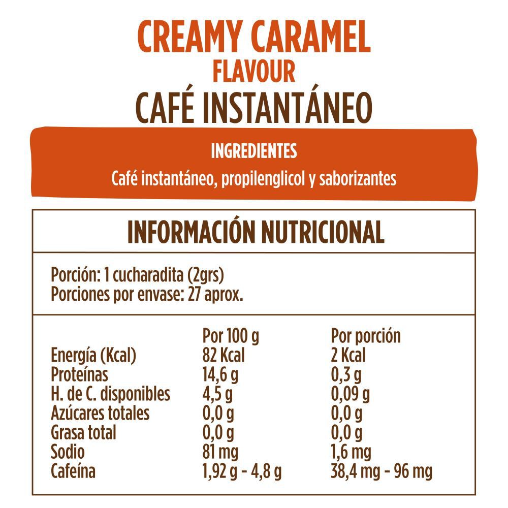 Caf&eacute; Beanies Liofilizado Creamy Caramel image number 3.0