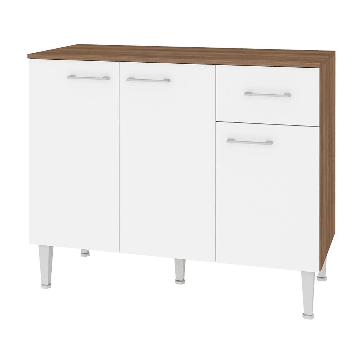 Mueble De Cocina Vekkahome Base Evandro / 3 Puertas / 1 Caj&oacute;n image number 2.0