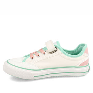 Zapatilla Niña Bubblegummers Dickens Blanco-aqua