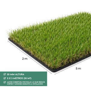 Pasto Sint&eacute;tico Premier Turf 25 Mm 2x5 Metros
