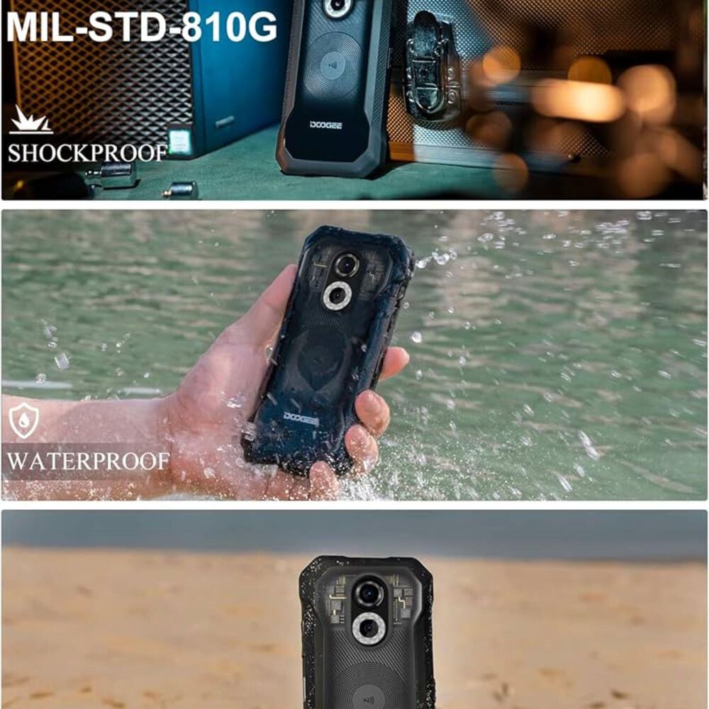Celular Rugged Doogee S61 Pro Resistente A Golpes, Polvo, Humedad Y Agua / Nfc, Soporta Carga Inalámbrica image number 5.0