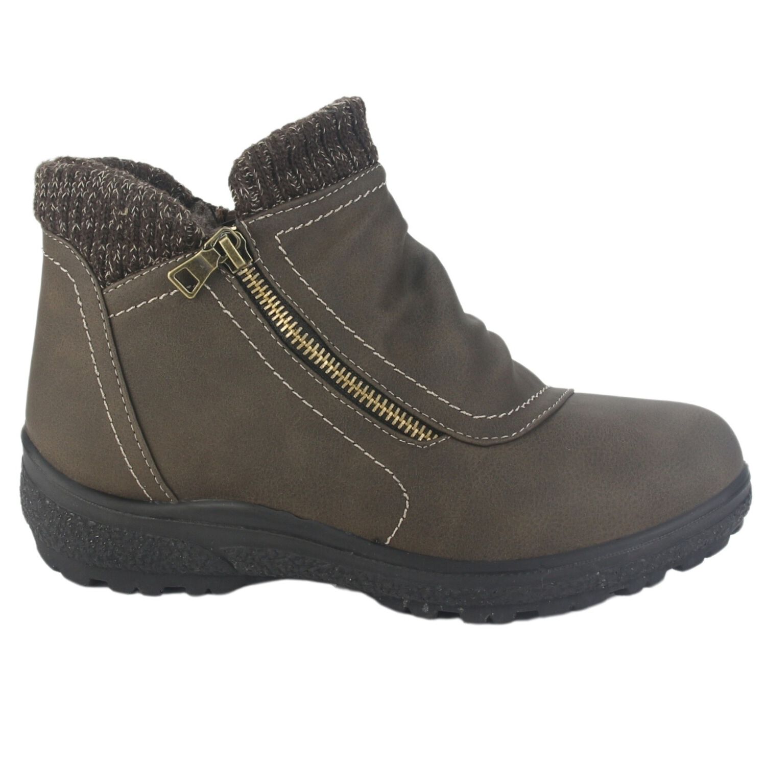 Botin Chalada Mujer Winter-1 Caf&eacute; Casual image number 0.0