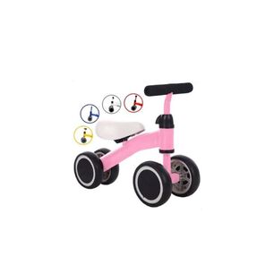 Bicicleta De Equilibrio Con 4 Ruedas, Juguete Para Caminar Para Ni&ntilde;os