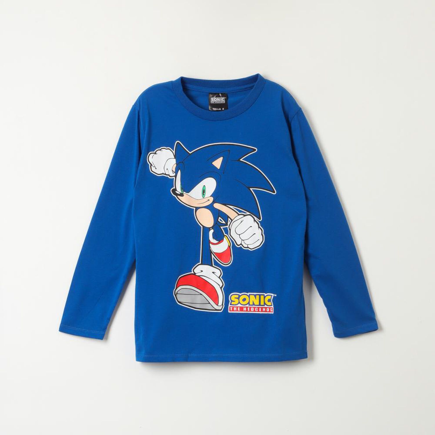 Polera Manga Larga Ni&ntilde;o Mesa Sonic image number 0.0