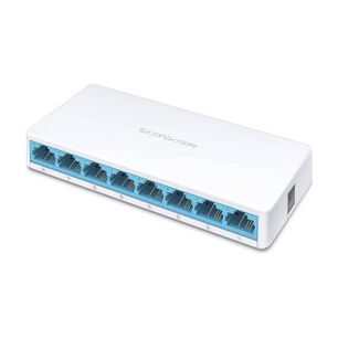 Switch De Escritorio Mercusys Ms108, 8 Puertos, 10/100 Mbps, Tecnolog&iacute;a Half/full Duplex