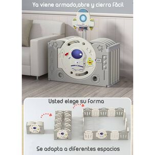 Corral Bebe Armado 199x230cm Con Accesorios Lubabycas