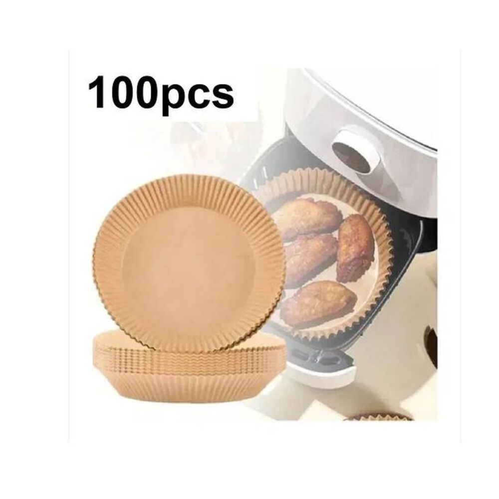 Protector Airfryer Forro Papel Antiadherente Freidora 100und image number 1.0