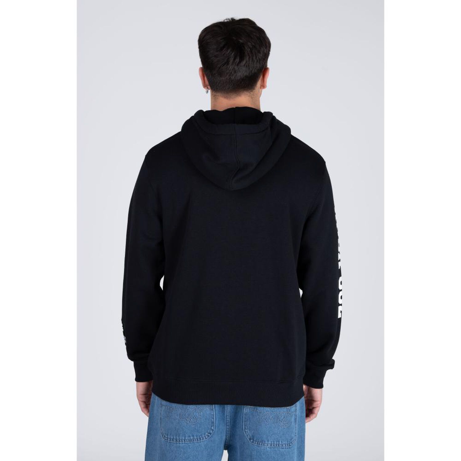 Poleron Zip Never Too Basic Con Capcucha Hombre Zoo York image number 3.0