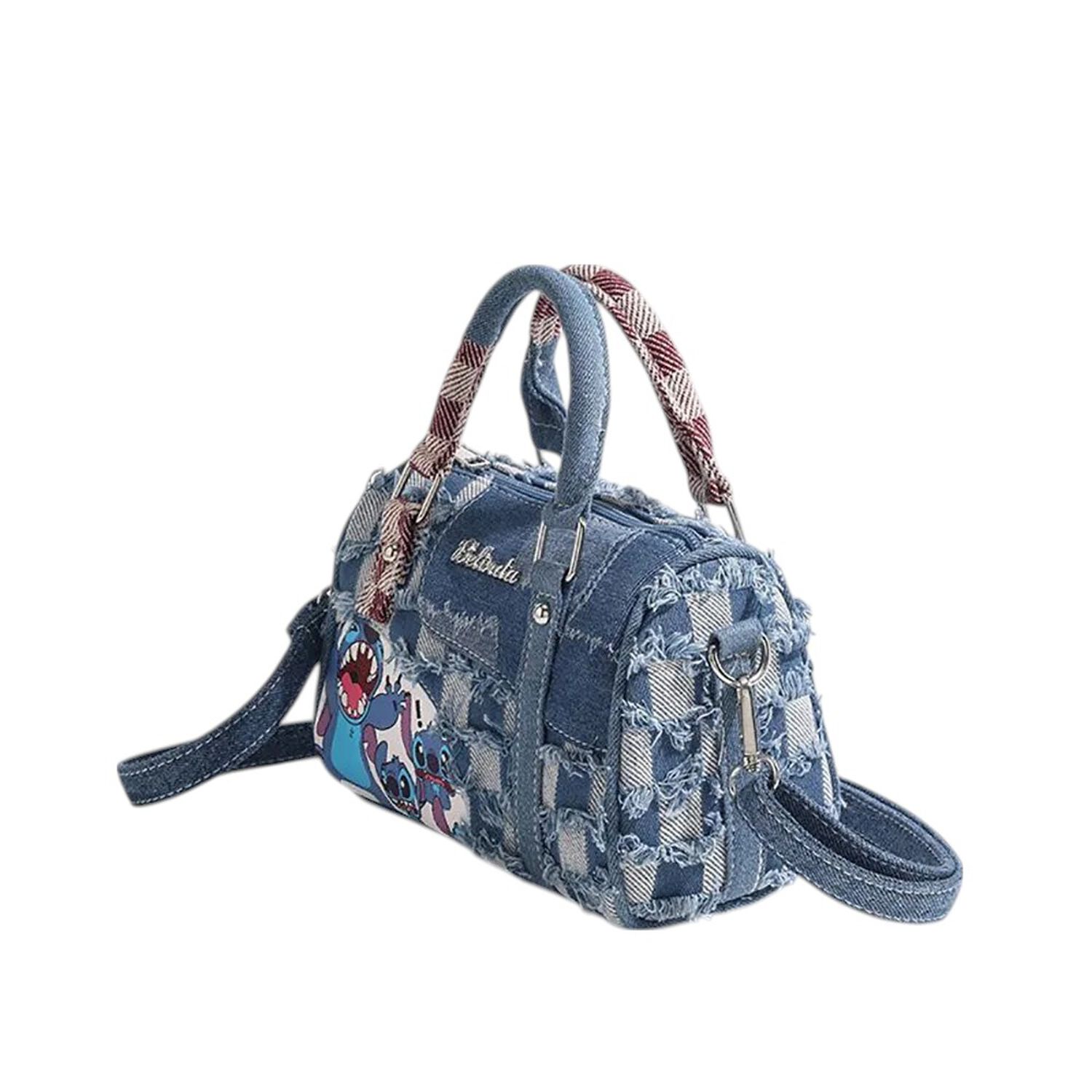 Cartera Bolso Stitch Estilo Urbano Para Mujer image number 5.0