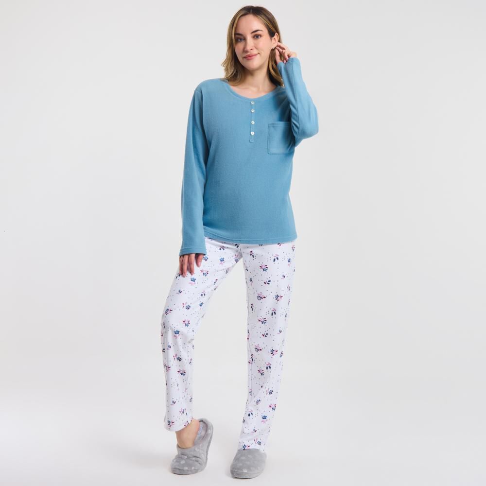 Pijama Manga Larga Mujer Lesage image number 0.0
