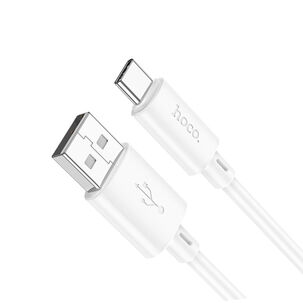 Cable Hoco X88 Gratified Usb A Tipo C 1m Blanco