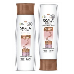 Kit Shampoo Y Acond Bomba De Biotinas Skala Expert 650ml Kit Shampoo Y Acond Bomba De Biotinas Skala Expert 650ml