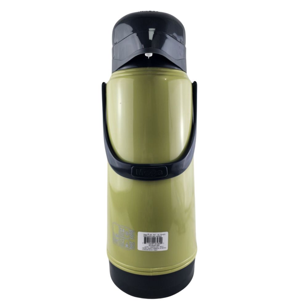 Termo Mega 1.8l Air Pot Manilla Sifon Bebidas Calientes Frias Verde image number 0.0