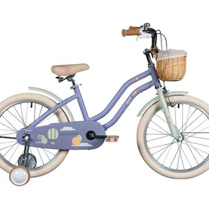 Bicicleta Totem Infantil Vintage Aro 20 Annie Morado