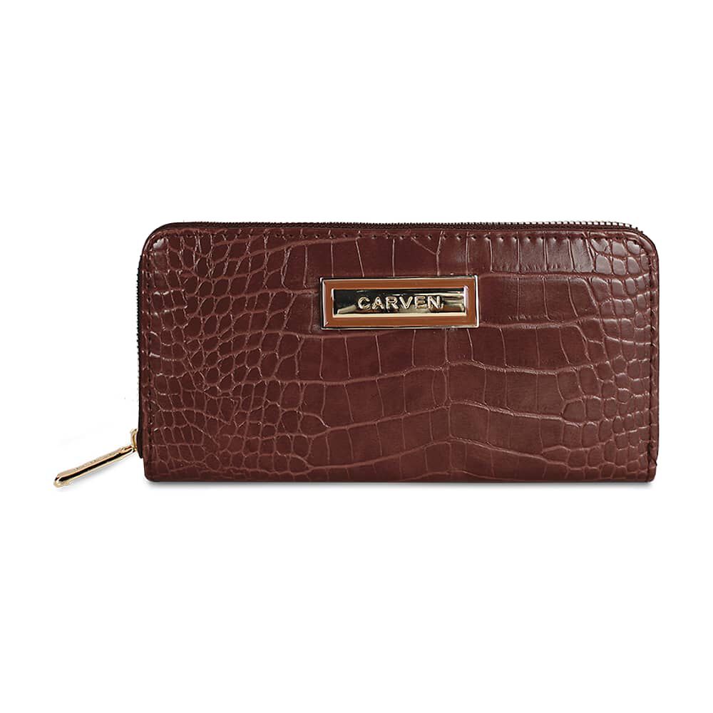 Billetera Mujer Sofia Caf&eacute; Carven Paris image number 0.0