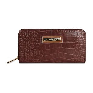 Billetera Mujer Sofia Caf&eacute; Carven Paris