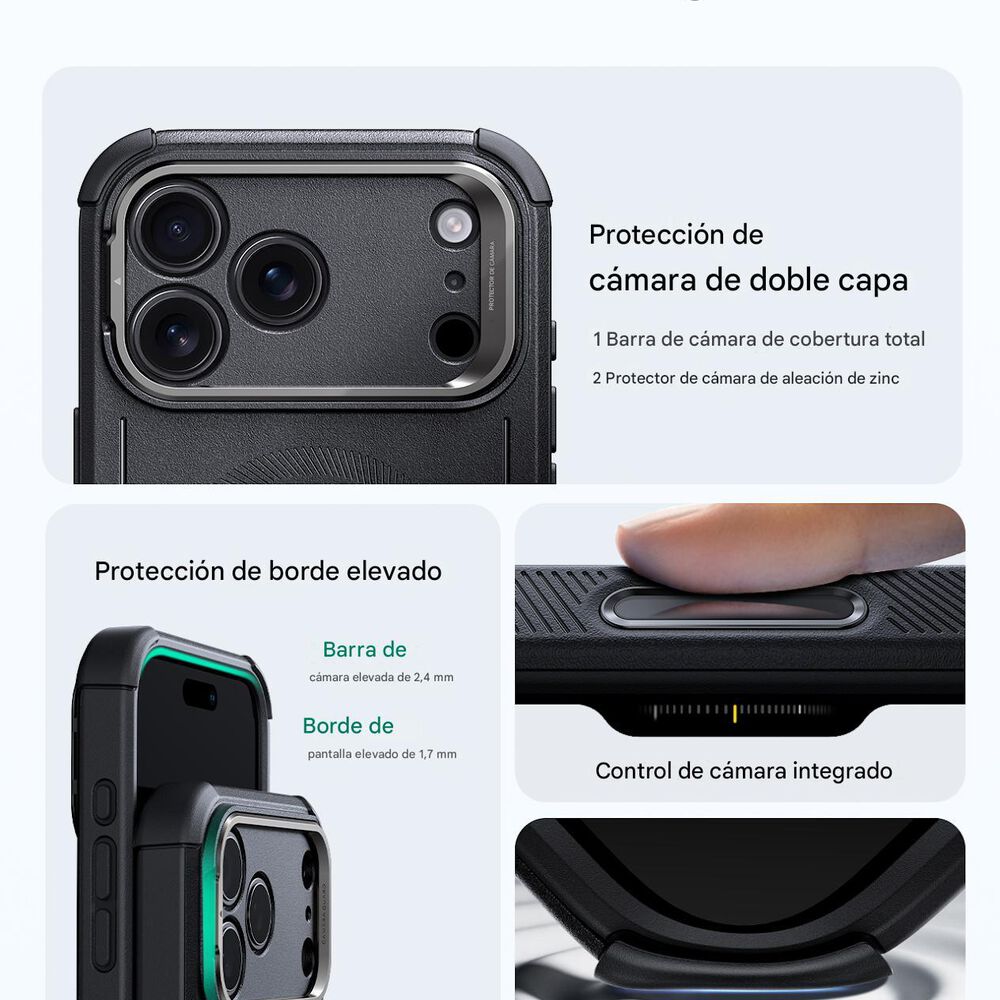 Para Iphone 17 Pro - Carcasa Magsafe Resistente image number 2.0