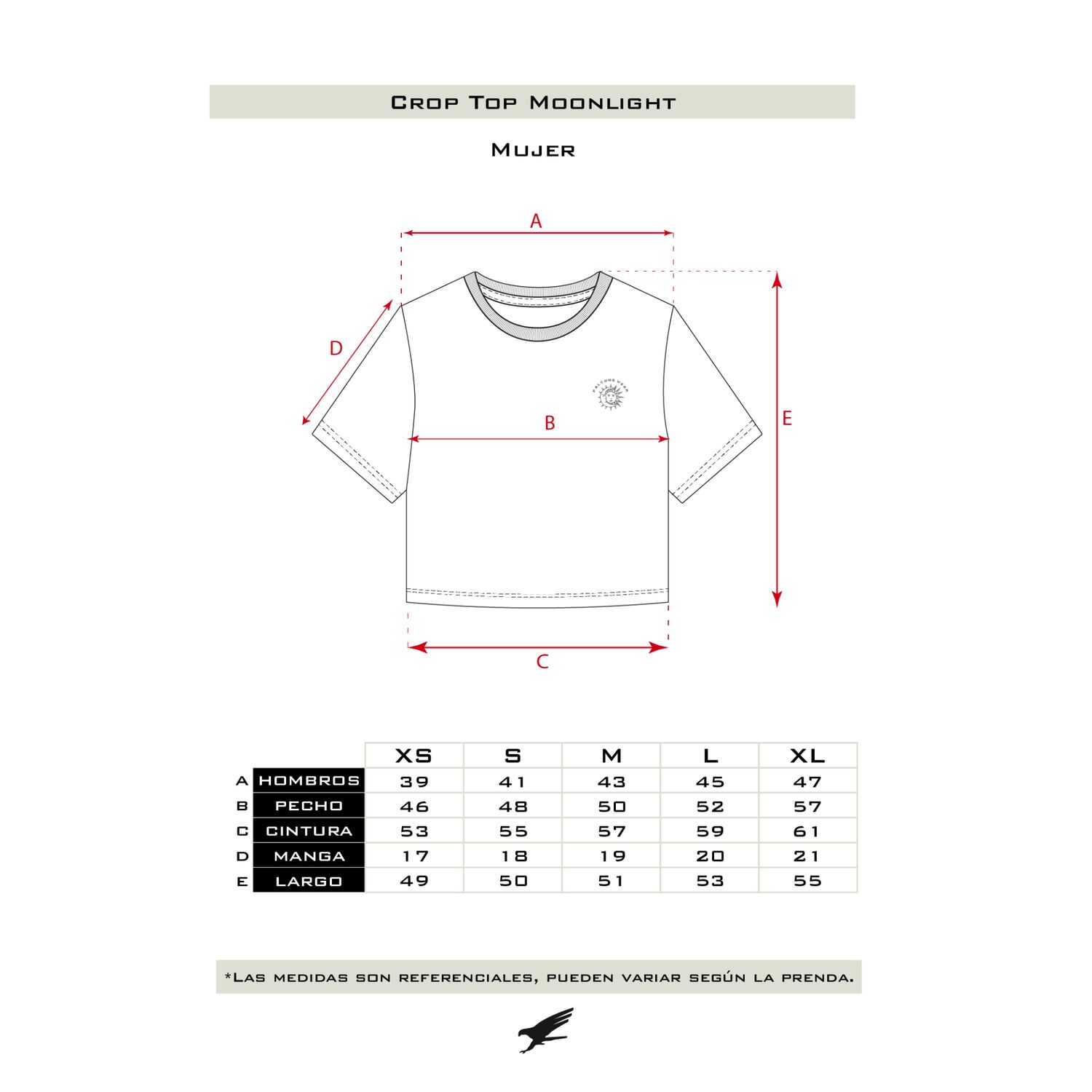 Crop Top Moonlight Mujer Falcone image number 1.0