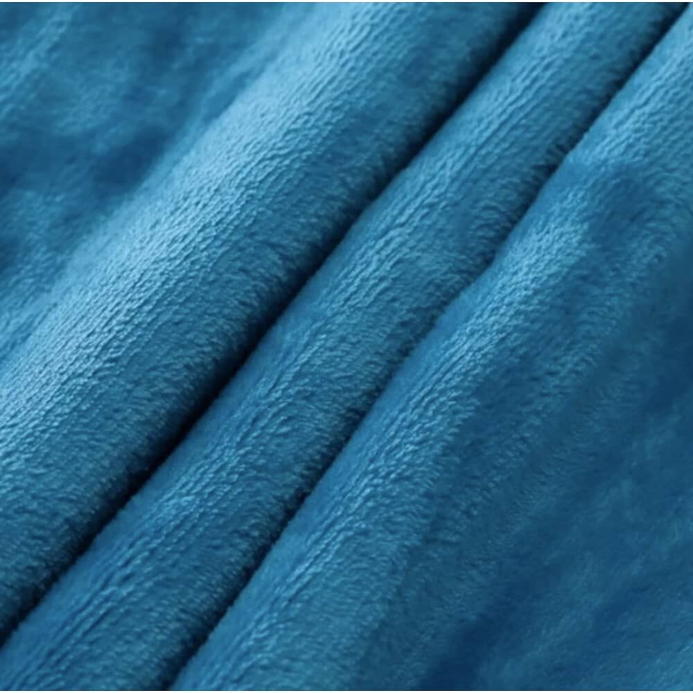 Frazadas 2 Plazas Frazada Con Chiporro Microfibra Celeste image number 1.0