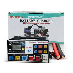 Cargador De Baterias Auto Moto 12v/24v Inteligente Pulso