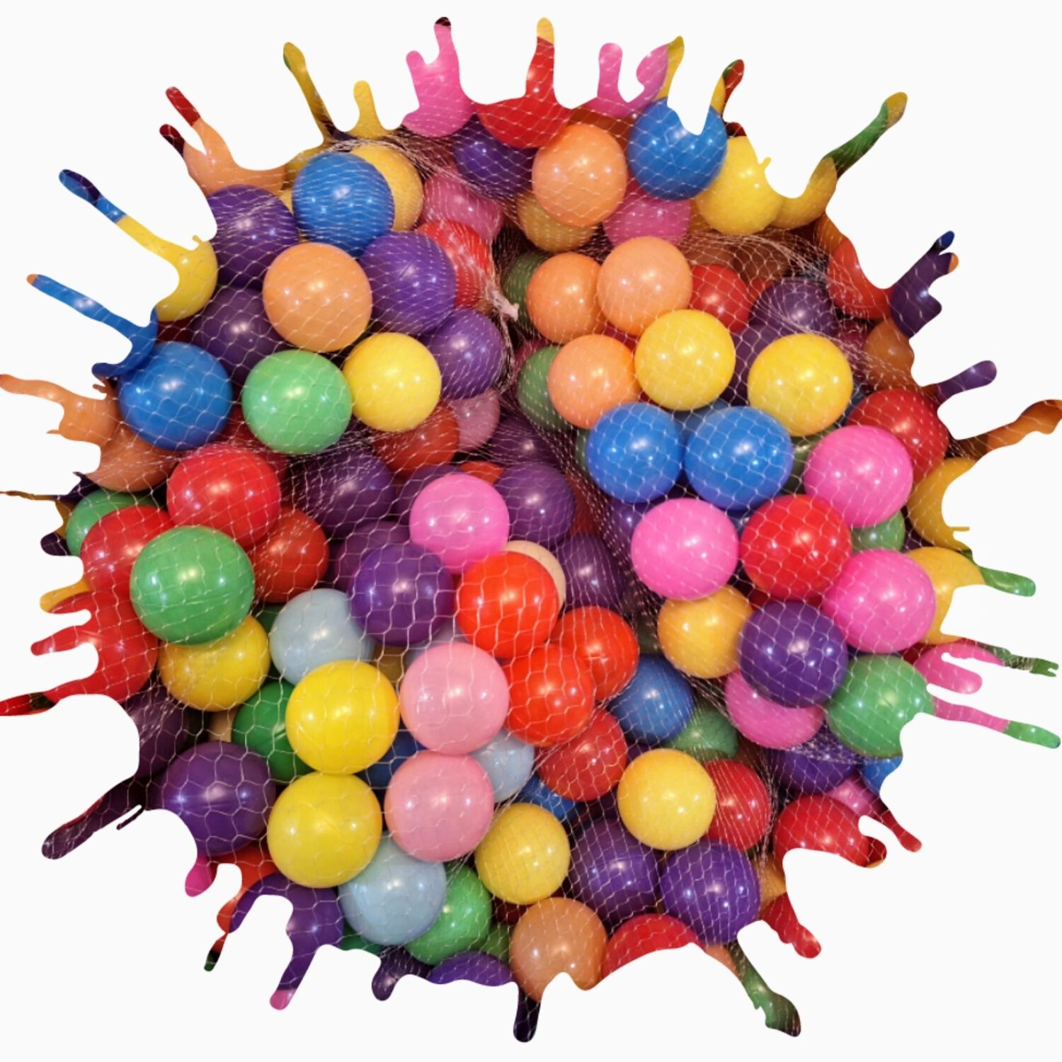 Pack De 200 Pelotitas De Colores 5.5cm image number 1.0