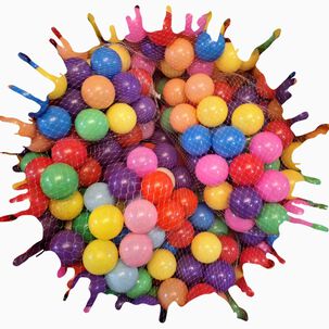 Pack De 200 Pelotitas De Colores 5.5cm