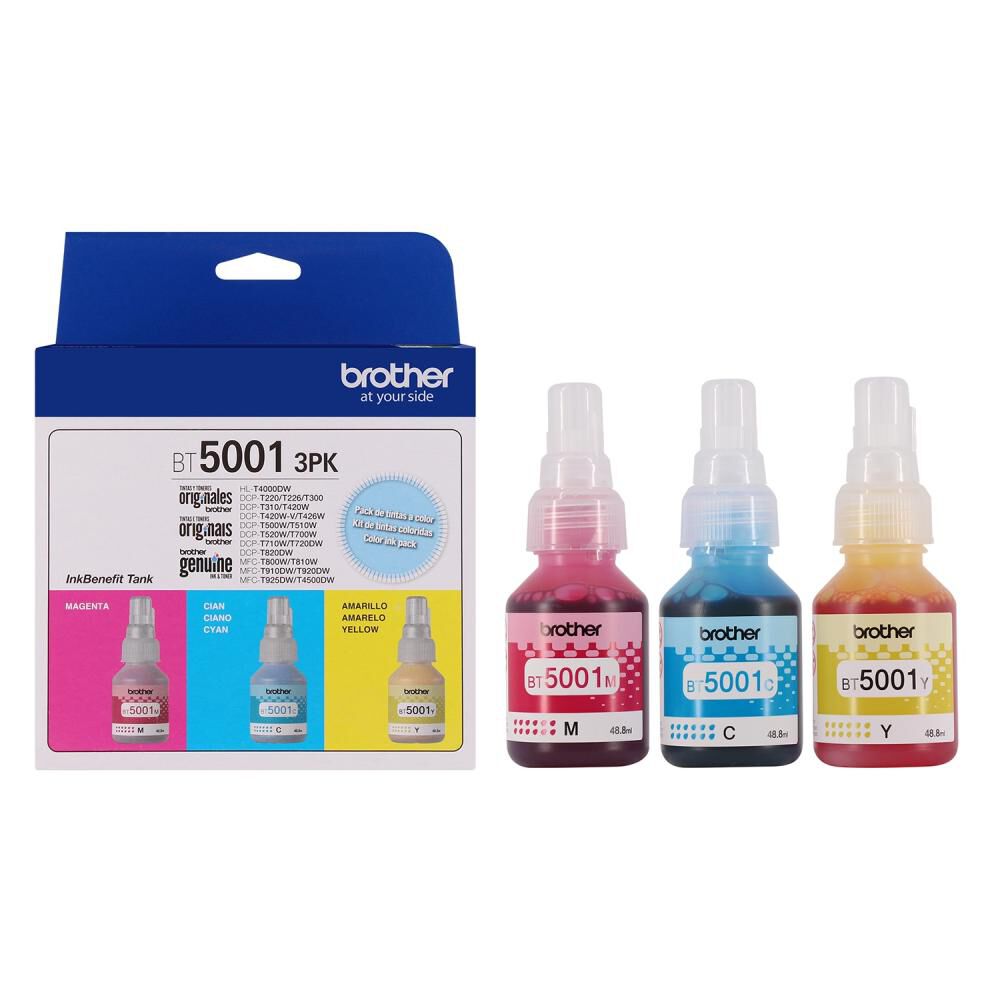 Tinta  Brother BT5001CMY image number 1.0