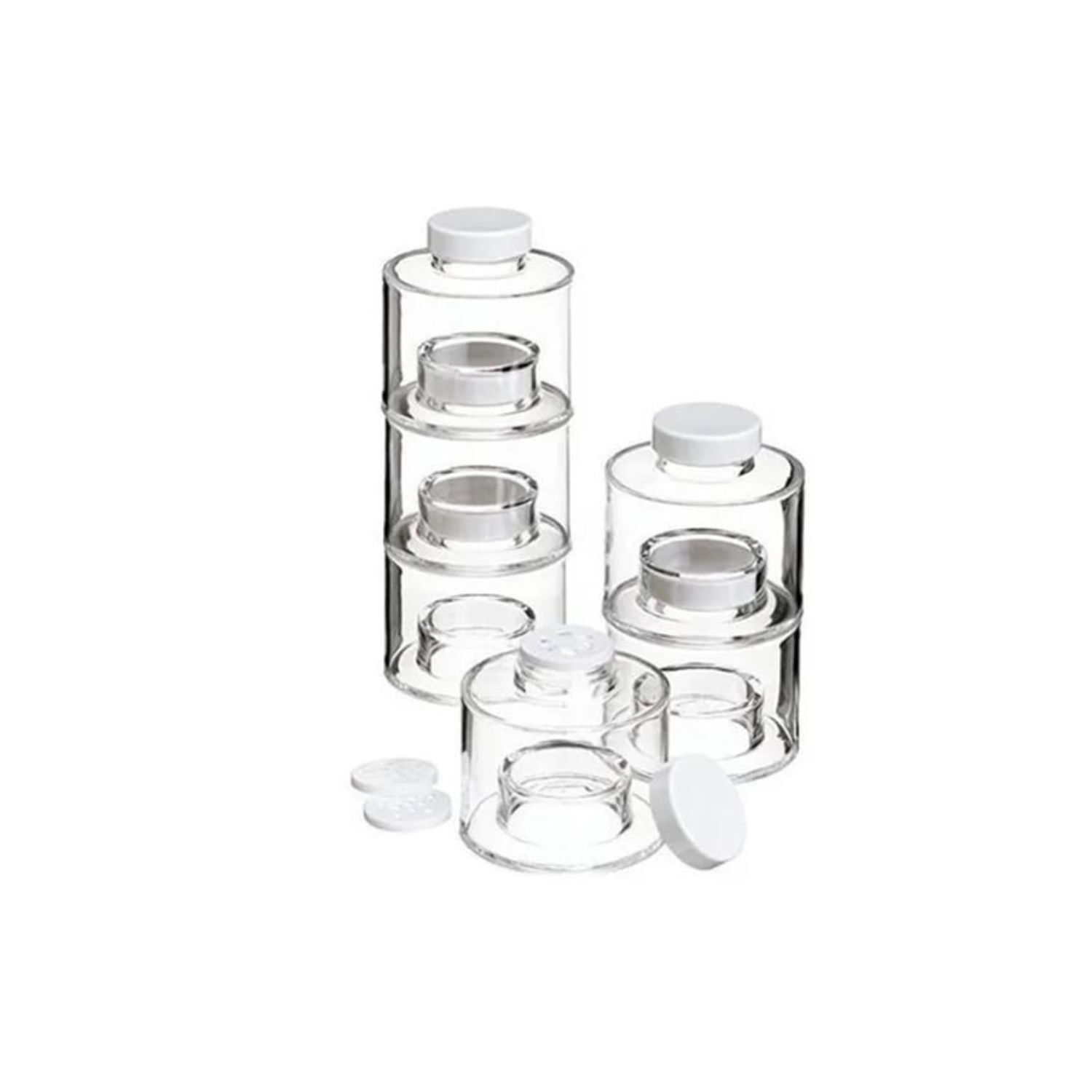 Especiero Torre 6 Frascos Para Cocina Organizador Especias image number 2.0